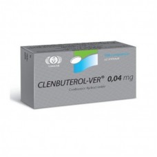 vermodje CLENBUTEROL-VER (Clenbuterol Hydrochloride) 0.04mg N100 Tabs