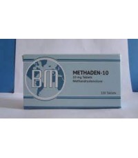 B.M.Pharma Methaden (methandrostenolone) 10mg/tab x 100tb,  10blisters/box