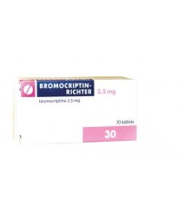 BROMOCRIPTIN-RICHTER 2,5 mg *30tablets