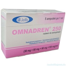 Jelfa Omnadren 250mg*5amp/Box
