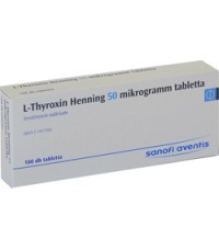 L-THYROXIN HENNING 100 µg*100 tablets (T4)