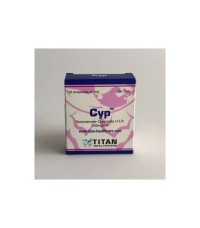 Cyp - Testosterone Cypionate 250 mg / 1 ml Titan Healthcare