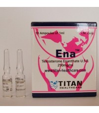 Ena - Testosterone Enanthate USP 250 mg / 1 ml Titan Healthcare