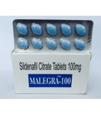 Malegra 100 mg Sildenafil  ,10tablets