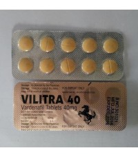 Vilitra 40 (Levitra) vardenafil 40 mg,10 tablets