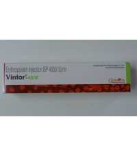 Vintor 2000iu,Erythropoetin,Emcure,Injection,0.5ml