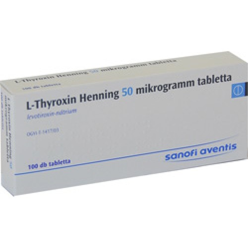 L-thyroxin Henning 100 - Captions More.